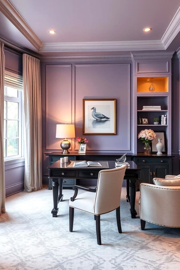 Lavender Gray - 25 Calming Paint Colors