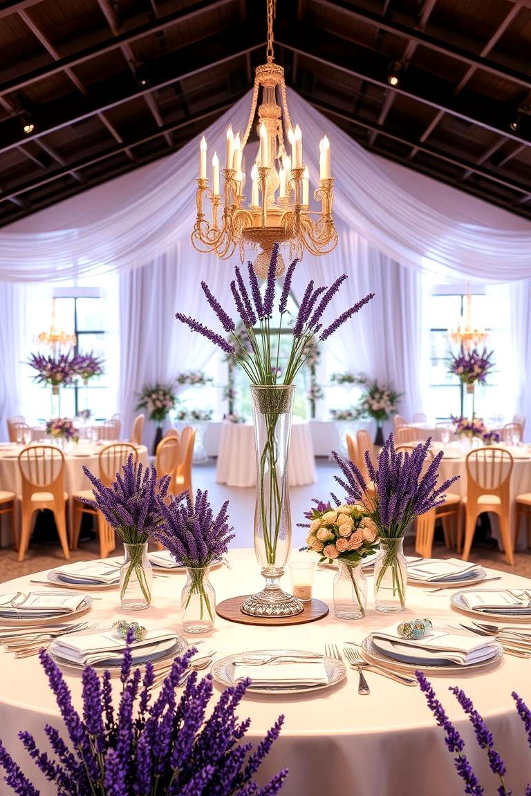 Lavender Scented Wedding Venue - 25 Fairytale Wedding Ideas