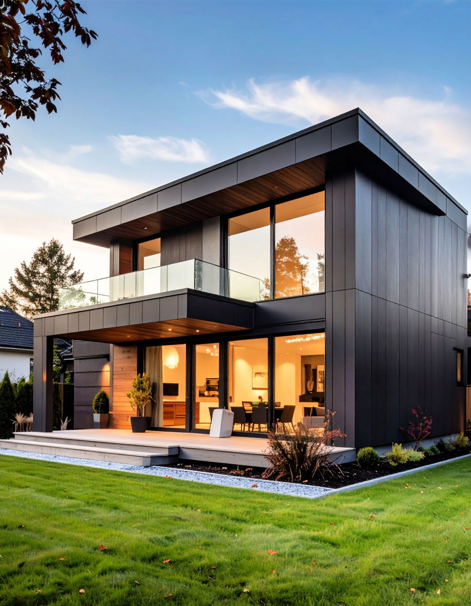 Layer with Vertical Siding for a Modern Look