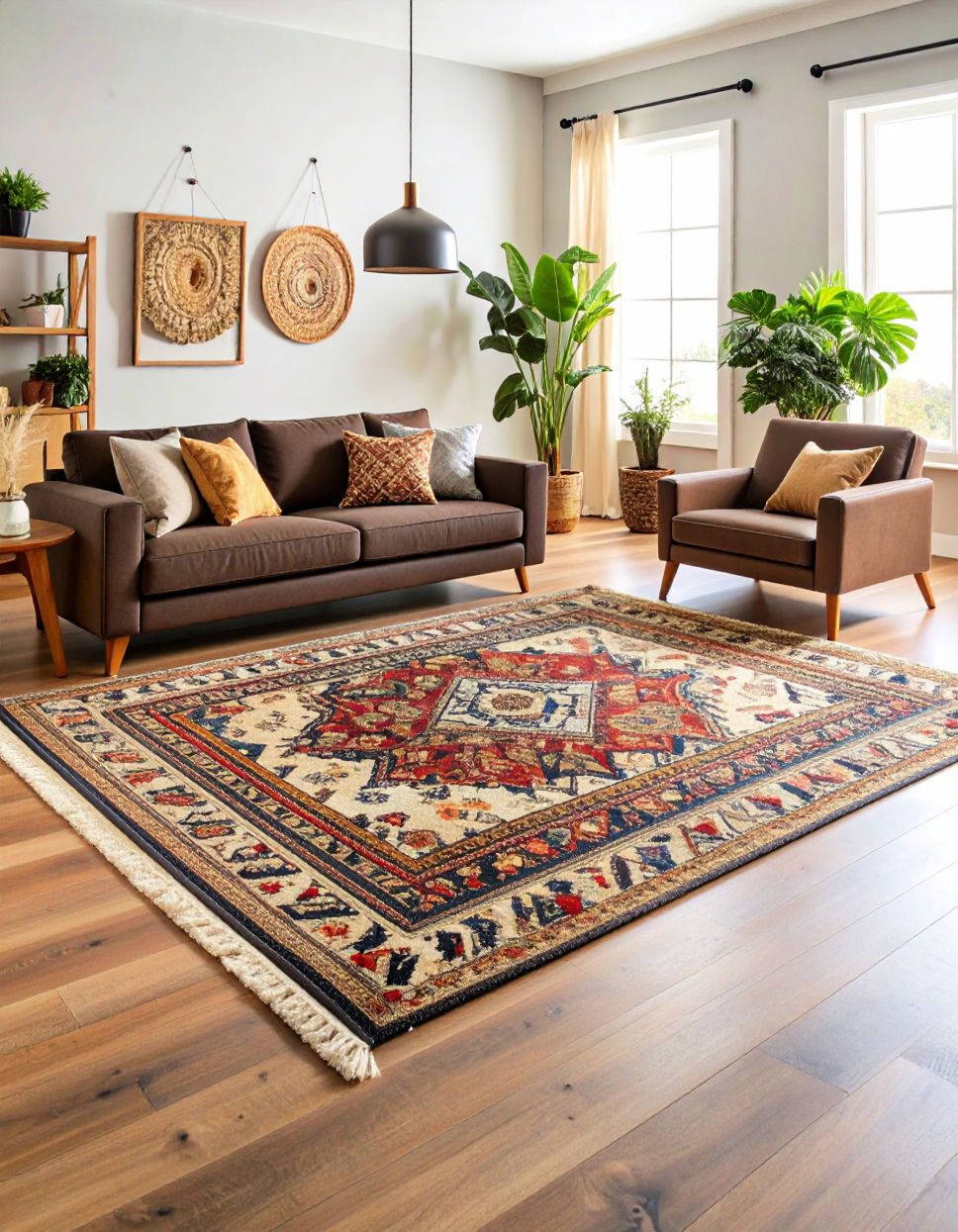 Layering Rugs for Added Depth