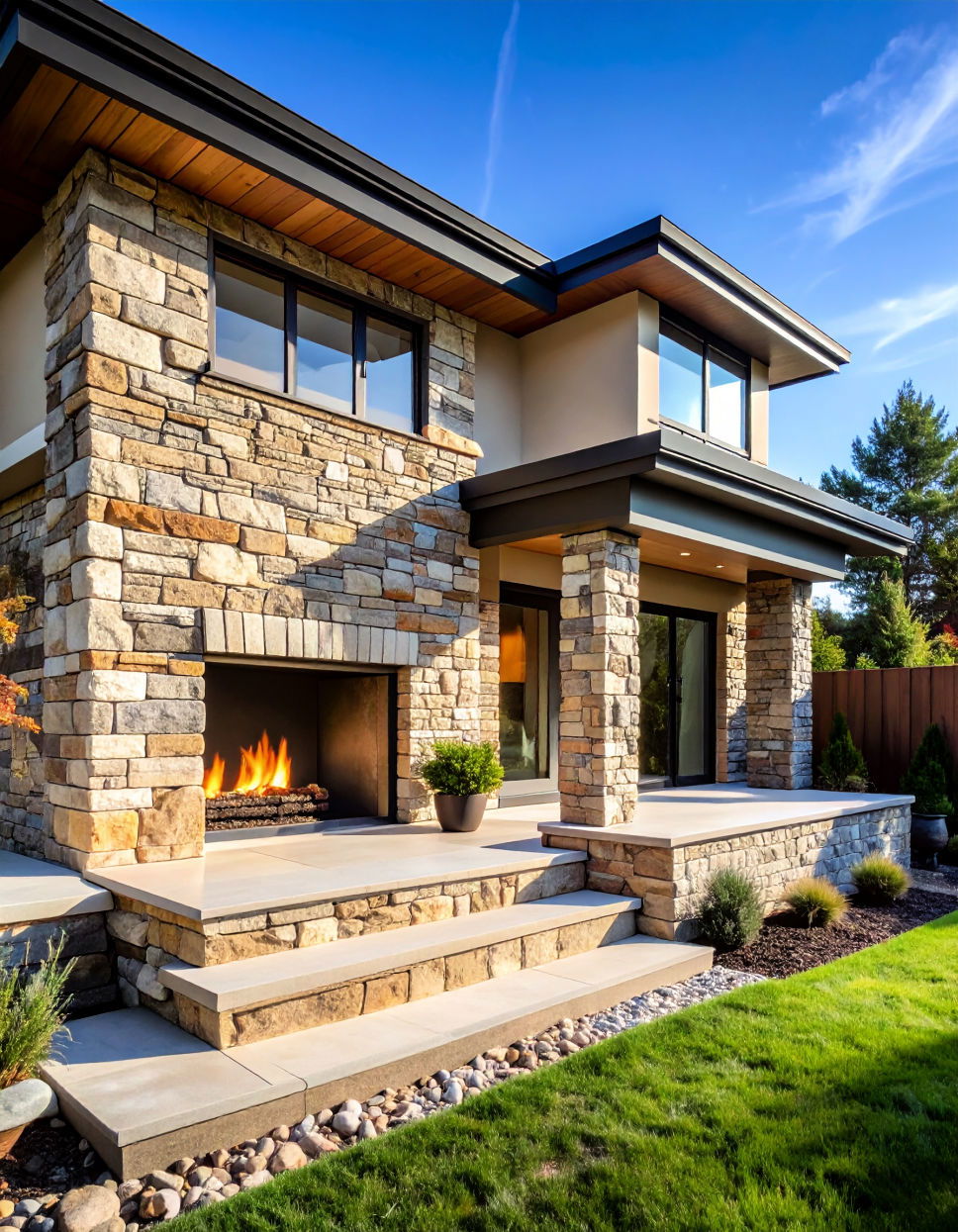 Ledge Stone for Dynamic Layered Effects Types of Exterior House Stone