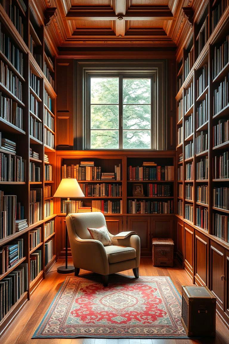 Library A Quiet Retreat for Reading - 25 Types of Rooms in a House