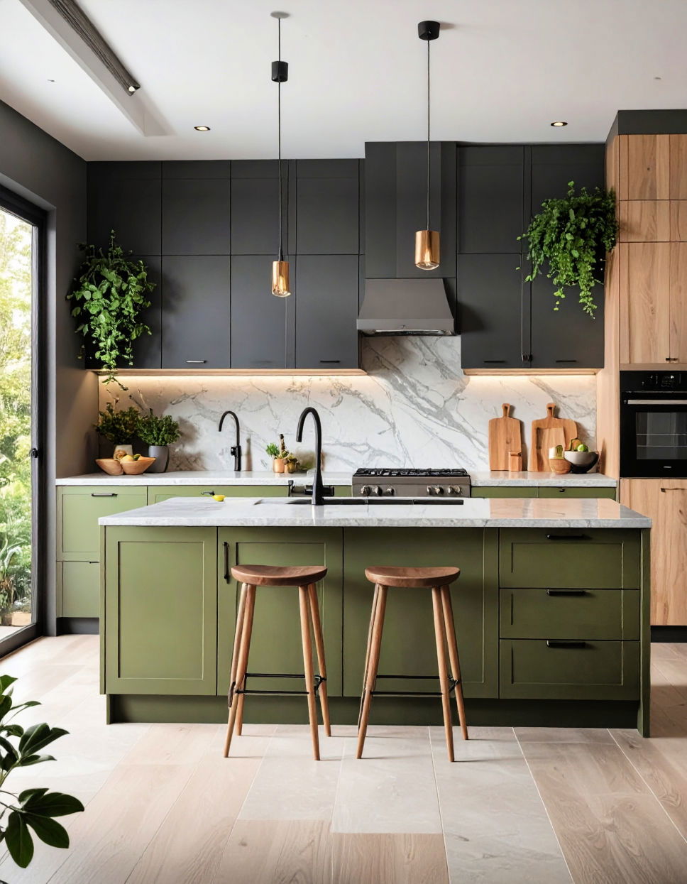 Light Blue and White for a Fresh Airy Feel Two Tone Kitchen Cabinet Ideas