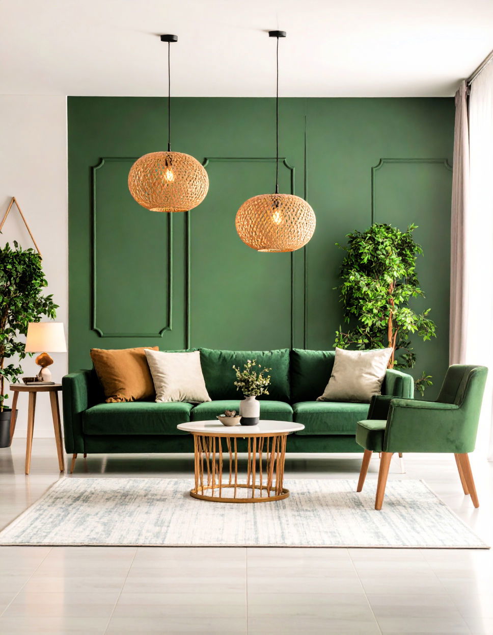 Light Fixtures to Highlight the Green