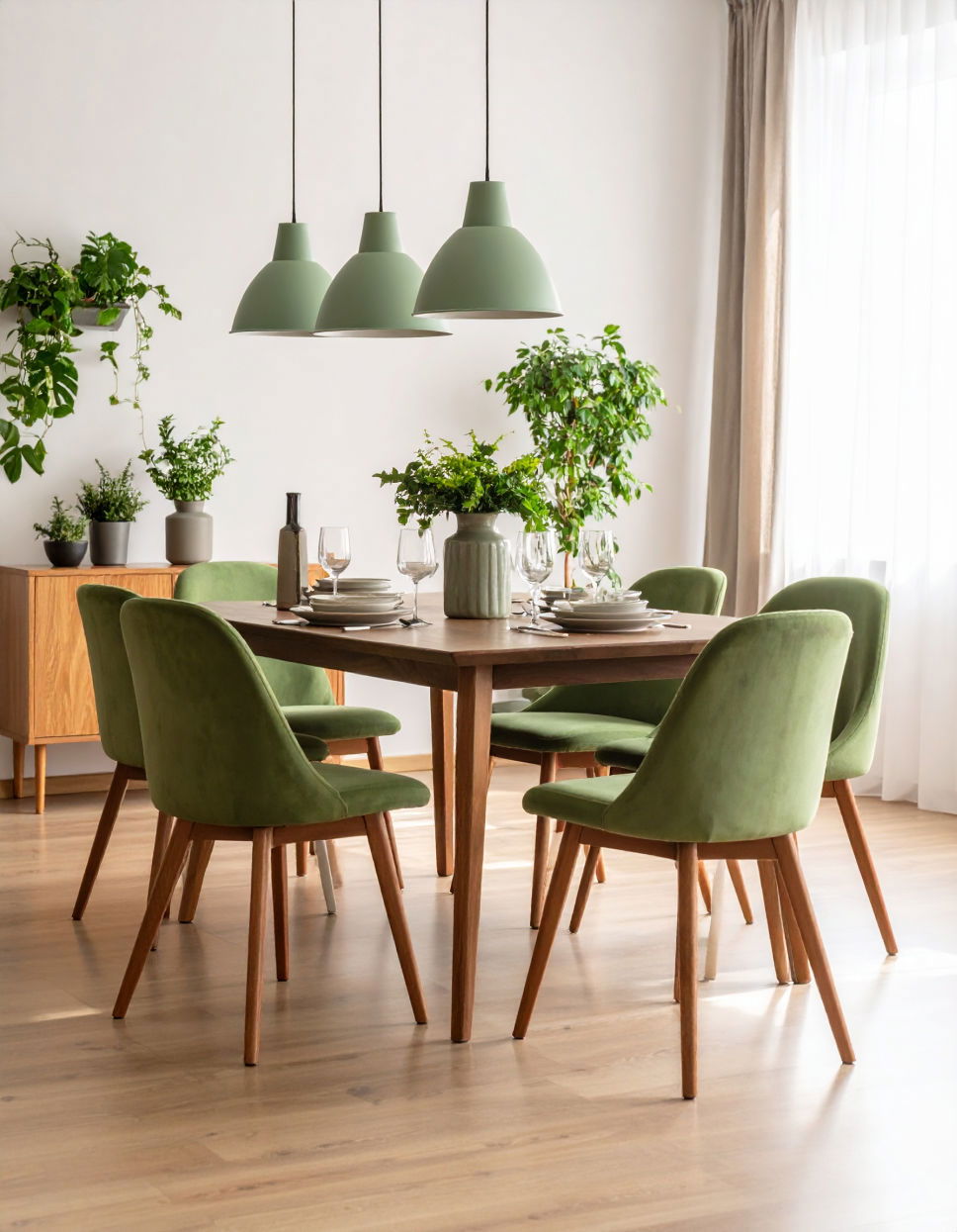 Light Green Dining Chairs to Brighten Your Space