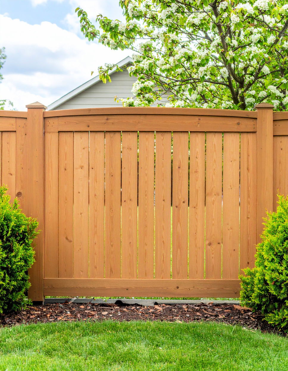 Light Walnut Fence Stain Color