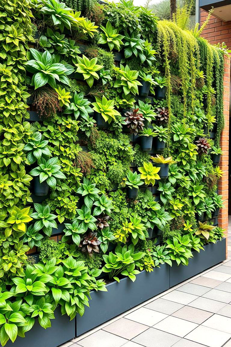 Living Wall Fence for a Green Eco Friendly Solution - 25 Corner Fence Ideas