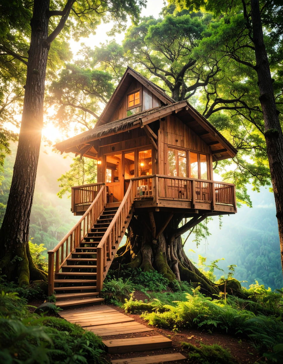 Luxury Treehouse for Ultimate Comfort Tree House Ideas