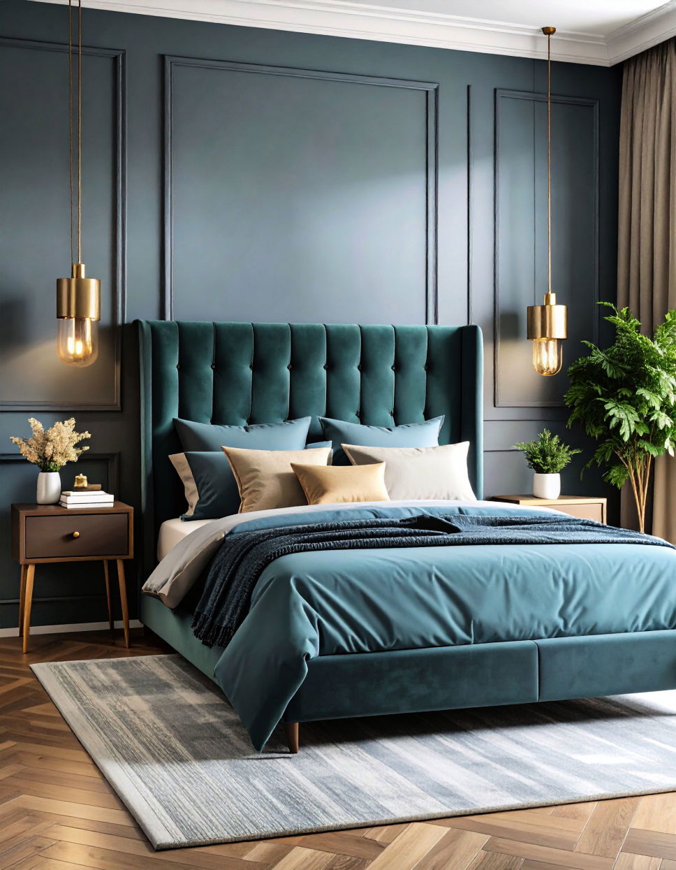 Luxury Upholstered Bed for Soft Elegance Unique Bed Design Ideas