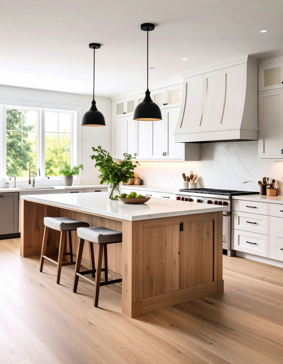 Matte Finishes for a Modern Twist Transitional Kitchen Ideas