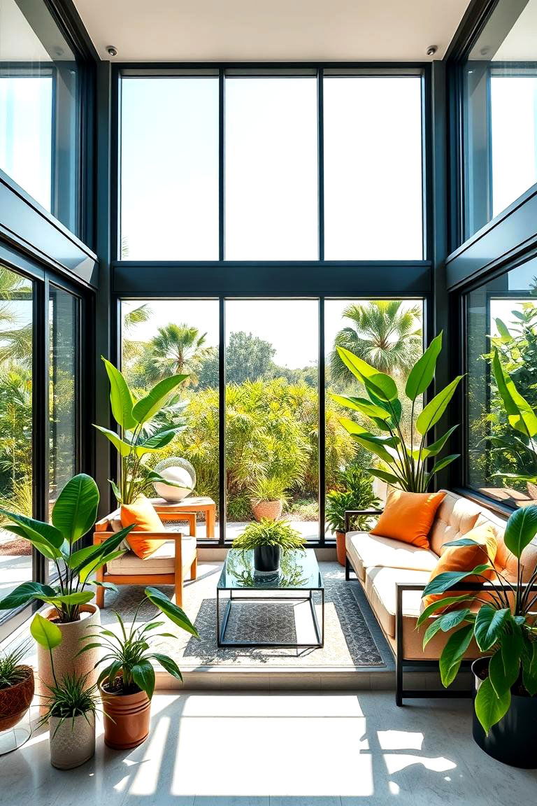 Maximize Natural Light with Glass Walls - 25 Florida Room Ideas