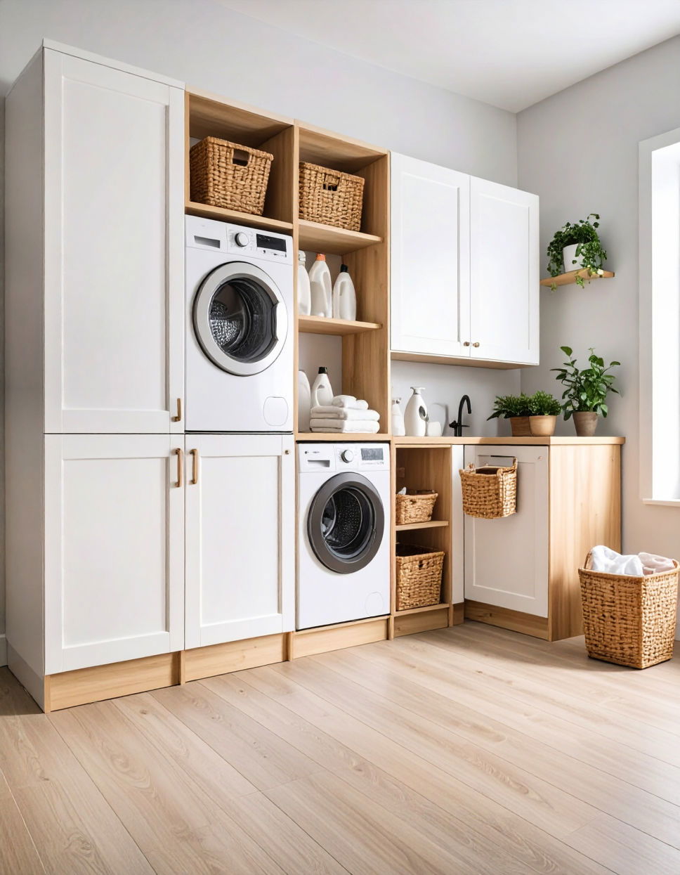 Maximize Vertical Space with Tall Cabinets