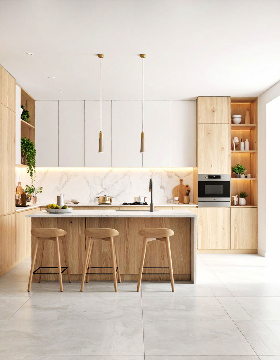 Maximizing kitchen Vertical Storage Space