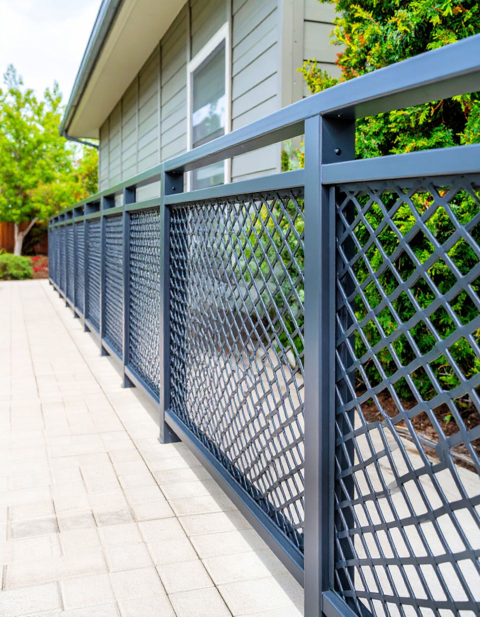 Metal Mesh Railing