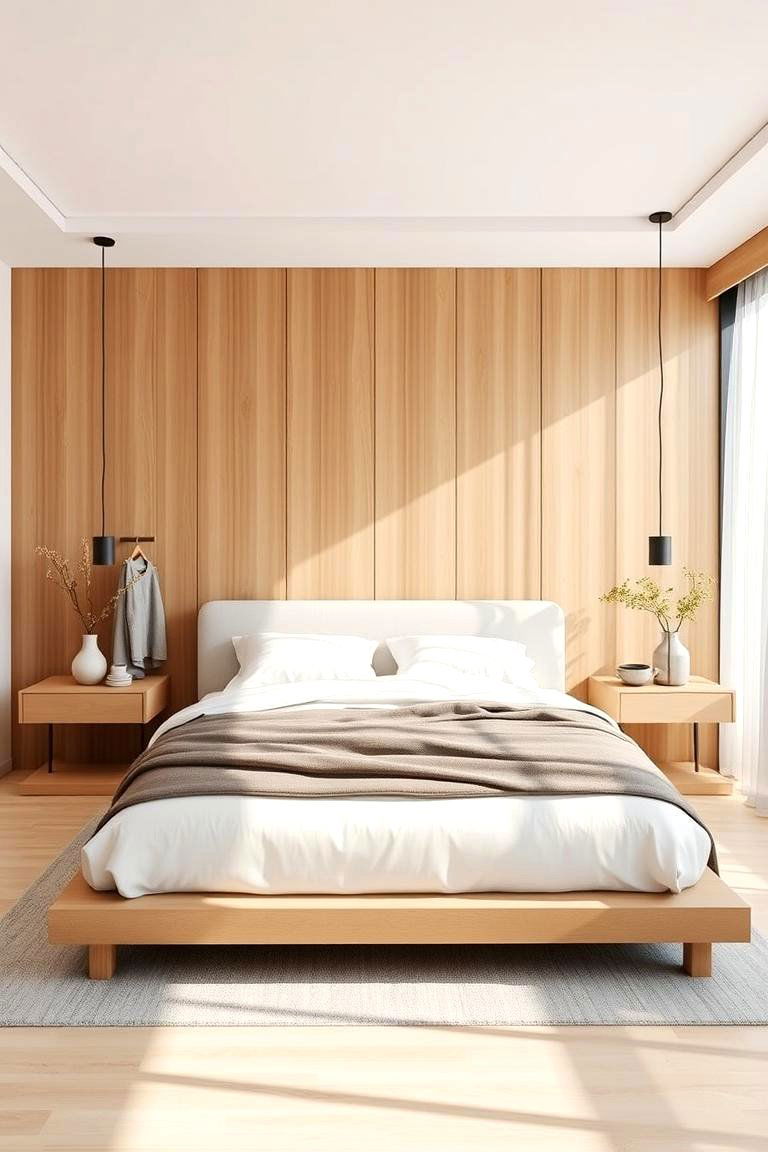 Minimalist Bed for a Clean Aesthetic - 25 Unique Bed Design Ideas