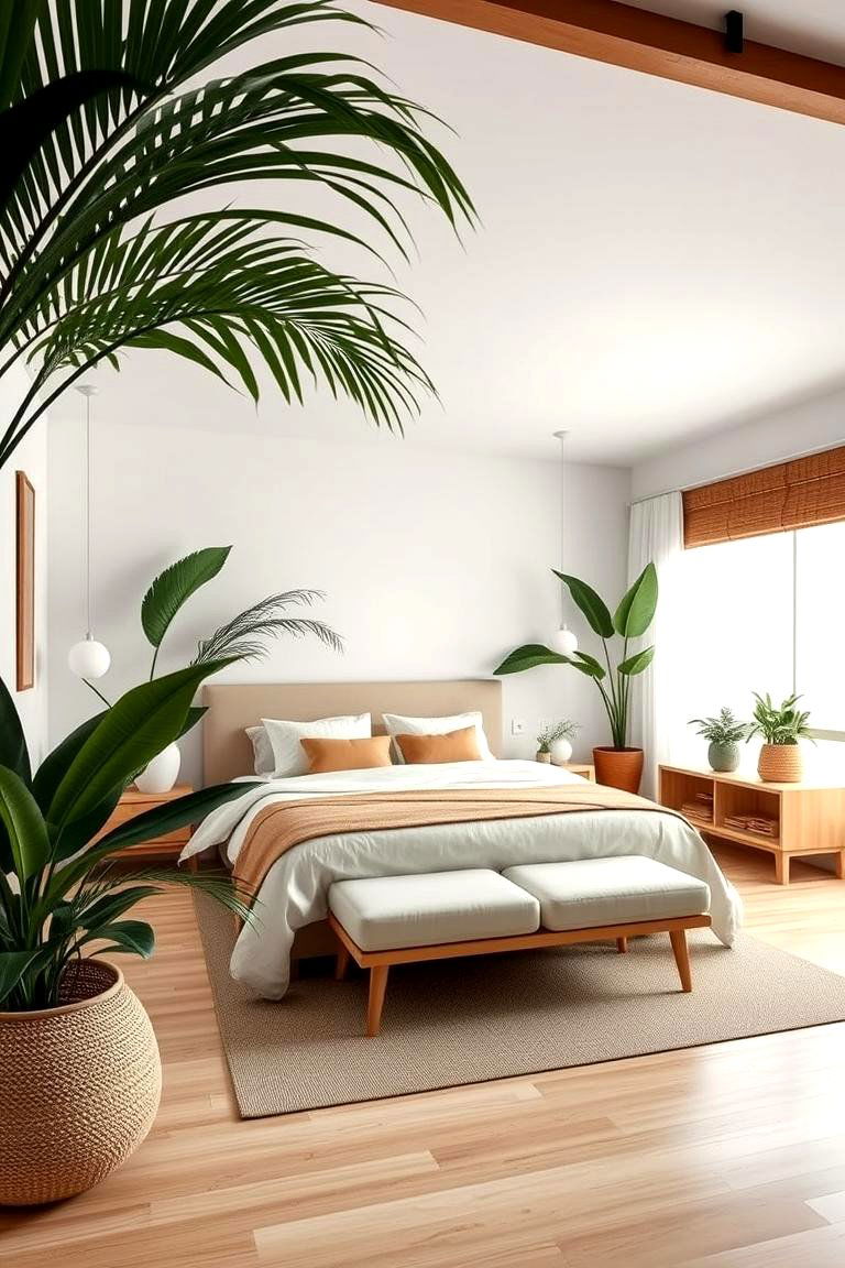 Minimalist Tropical Decor for a Clean Look - 25 Tropical Bedroom Ideas