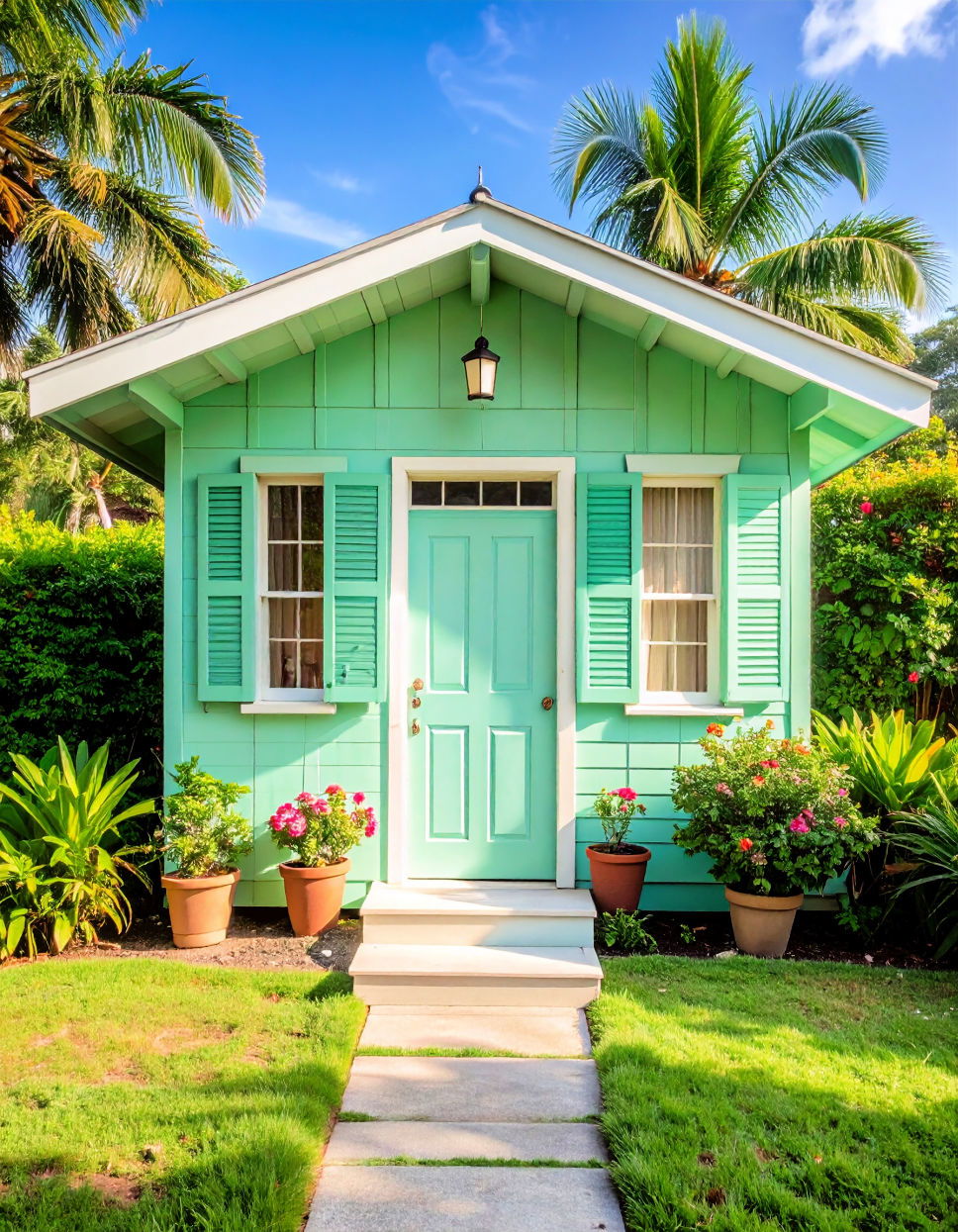 Mint Green for a Refreshing Retro Touch