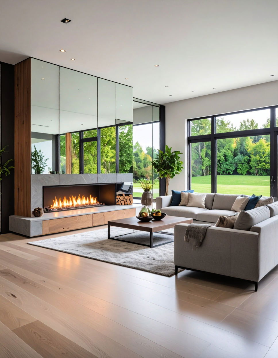 Mirrored Finish for Reflective Elegance