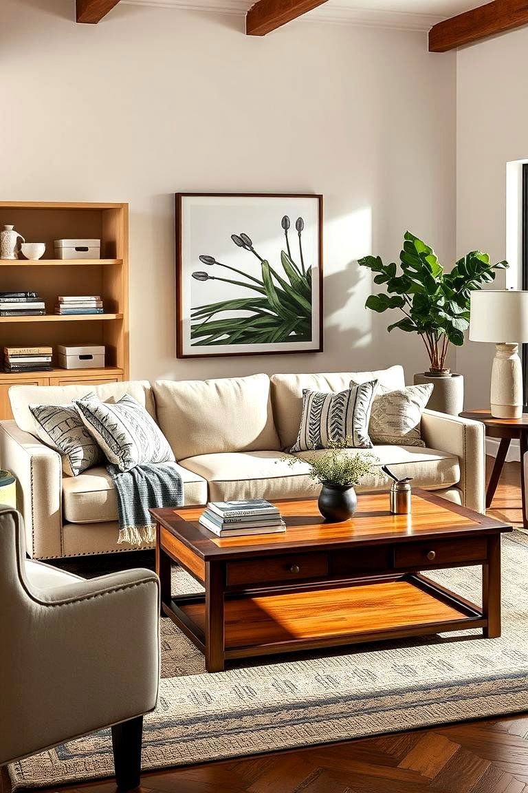 Mix Traditional and Modern Furniture Styles - 25 Transitional Interior Design Ideas