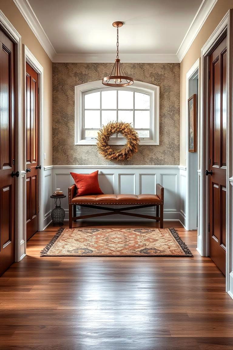 Mix and Match Textures - 25 Foyer Decor Ideas