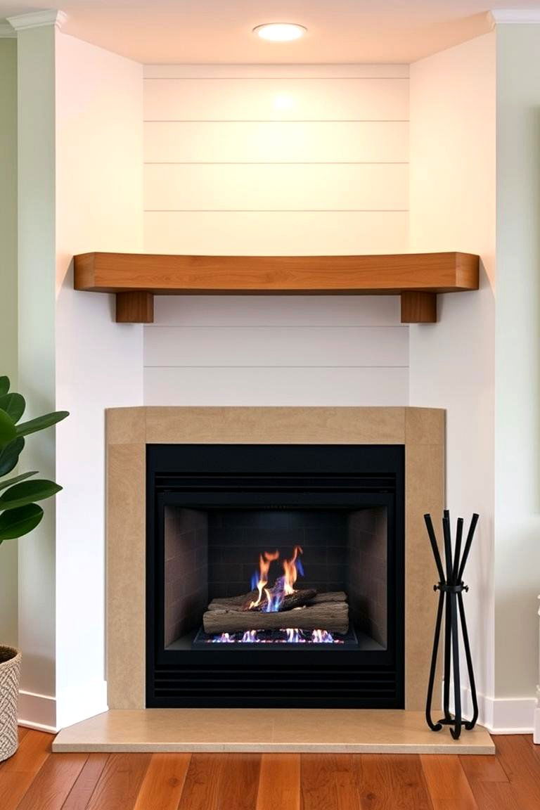 Modern Farmhouse Style for a Cozy Ambiance - 25 Corner Gas Fireplace Ideas