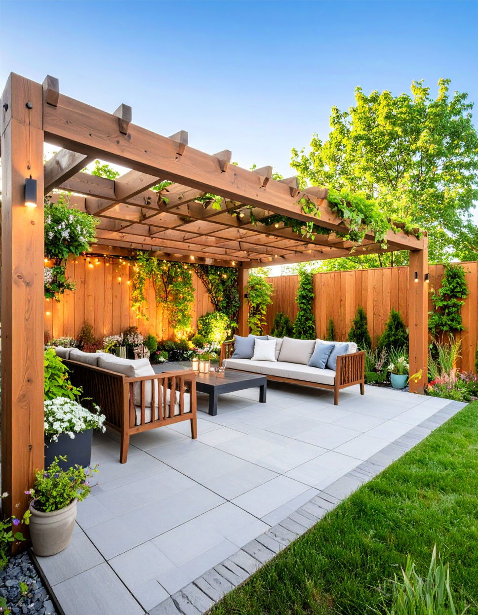 Modern Pergola Idea