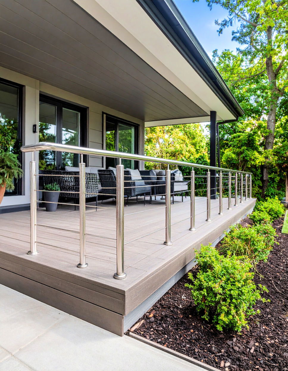 Modern Stainless Steel Railing