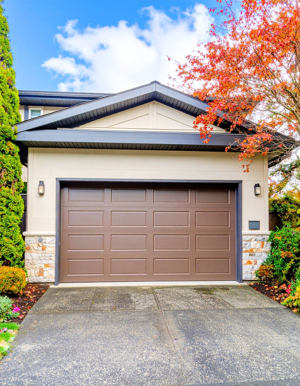 Modern Steel Garage Door