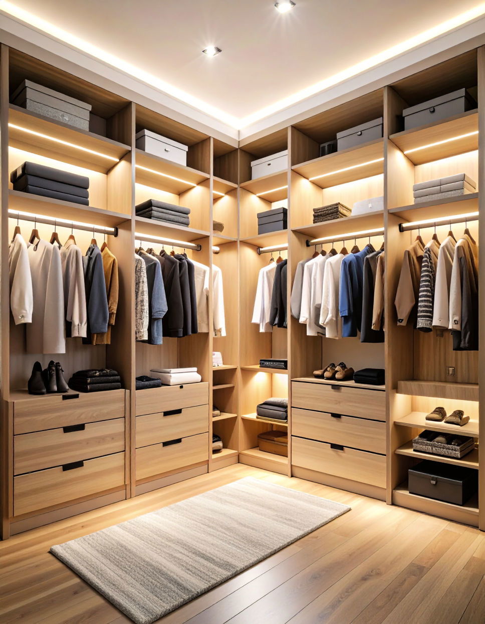 Modular Closet System for Flexibility