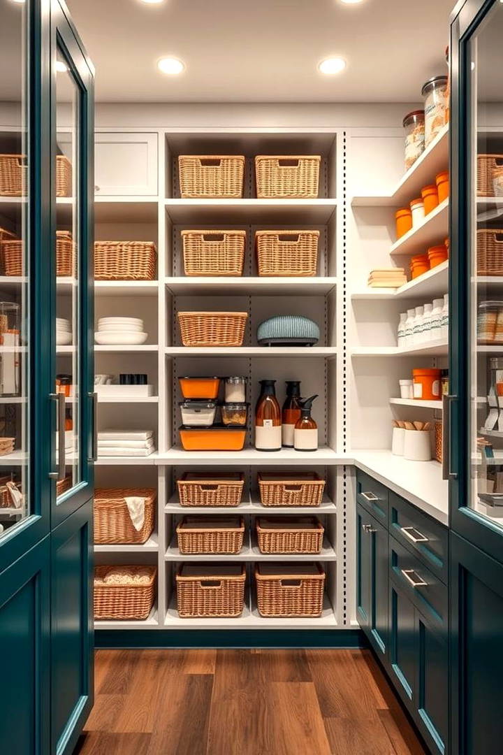 Modular Pantry Systems for Versatile Storage - 25 Walk in Pantry Ideas