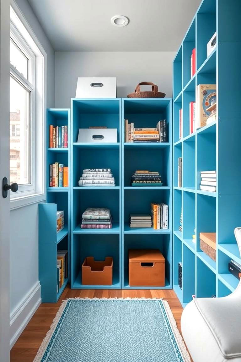 Modular Storage Cubes - 25 Tiny House Storage Ideas