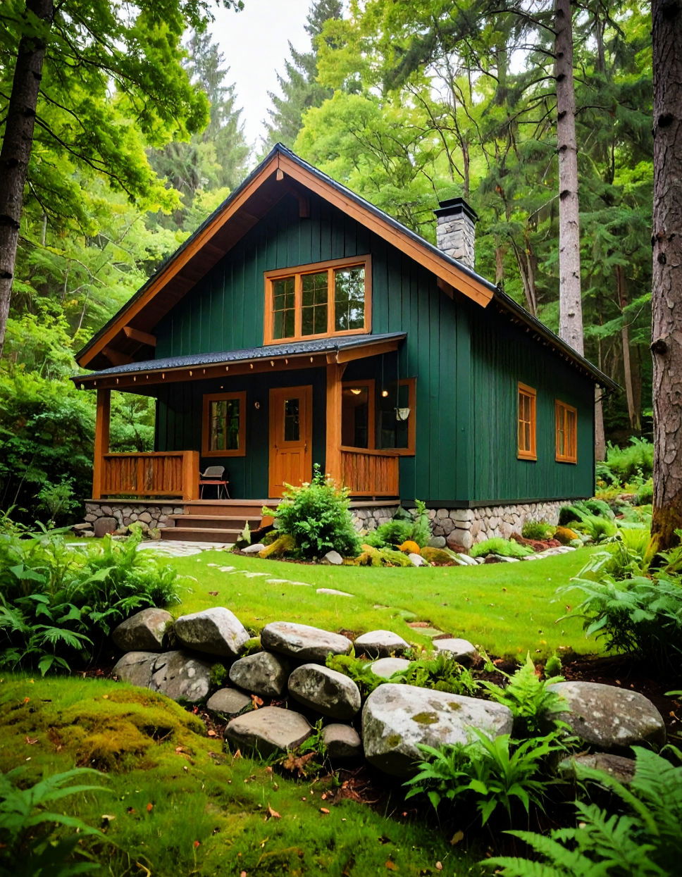 Moss Green for a Lush Nature Inspired Aesthetic