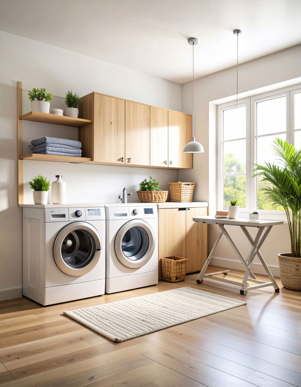 Multi Function Stackable Laundry Room