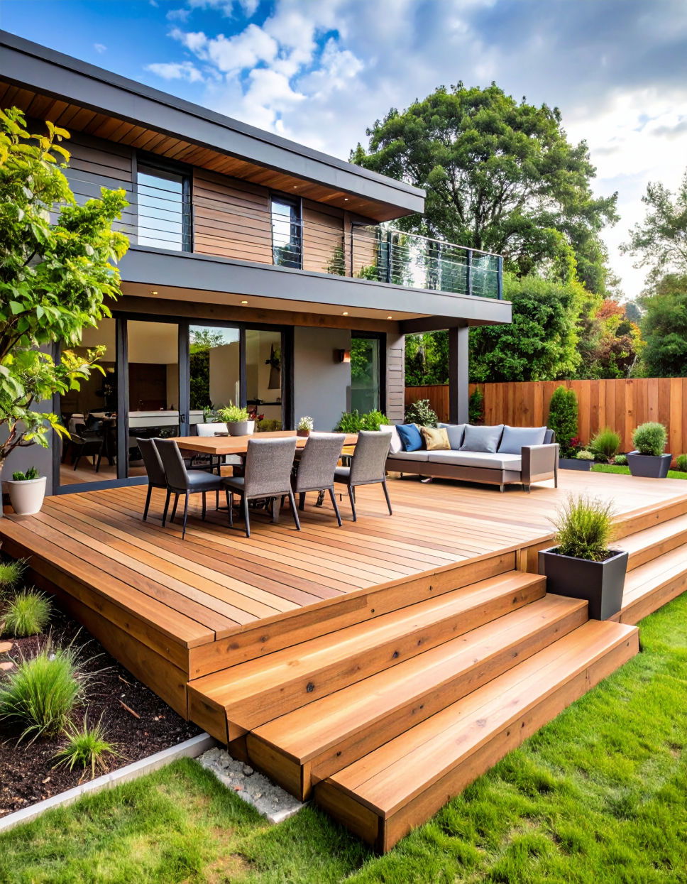 Multi Level Deck Designs for Dynamic Spaces