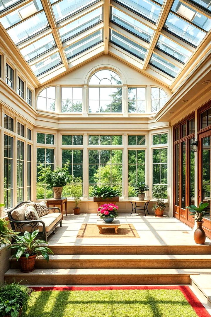 Multi Level Victorian Sunroom - 25 Victorian Sunroom Ideas
