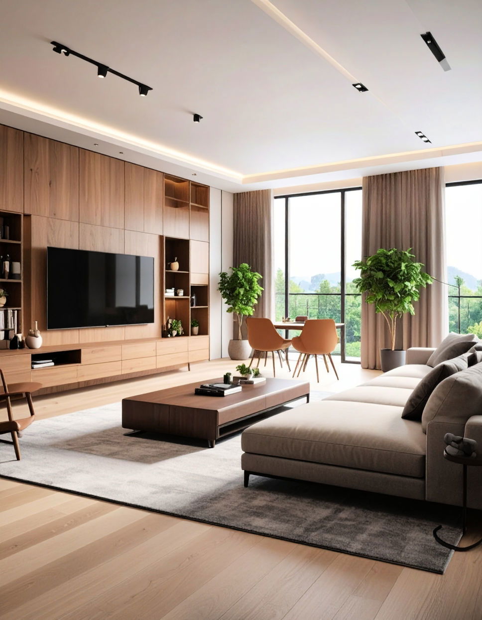 Multi Purpose Room for Versatility Tv Room Ideas