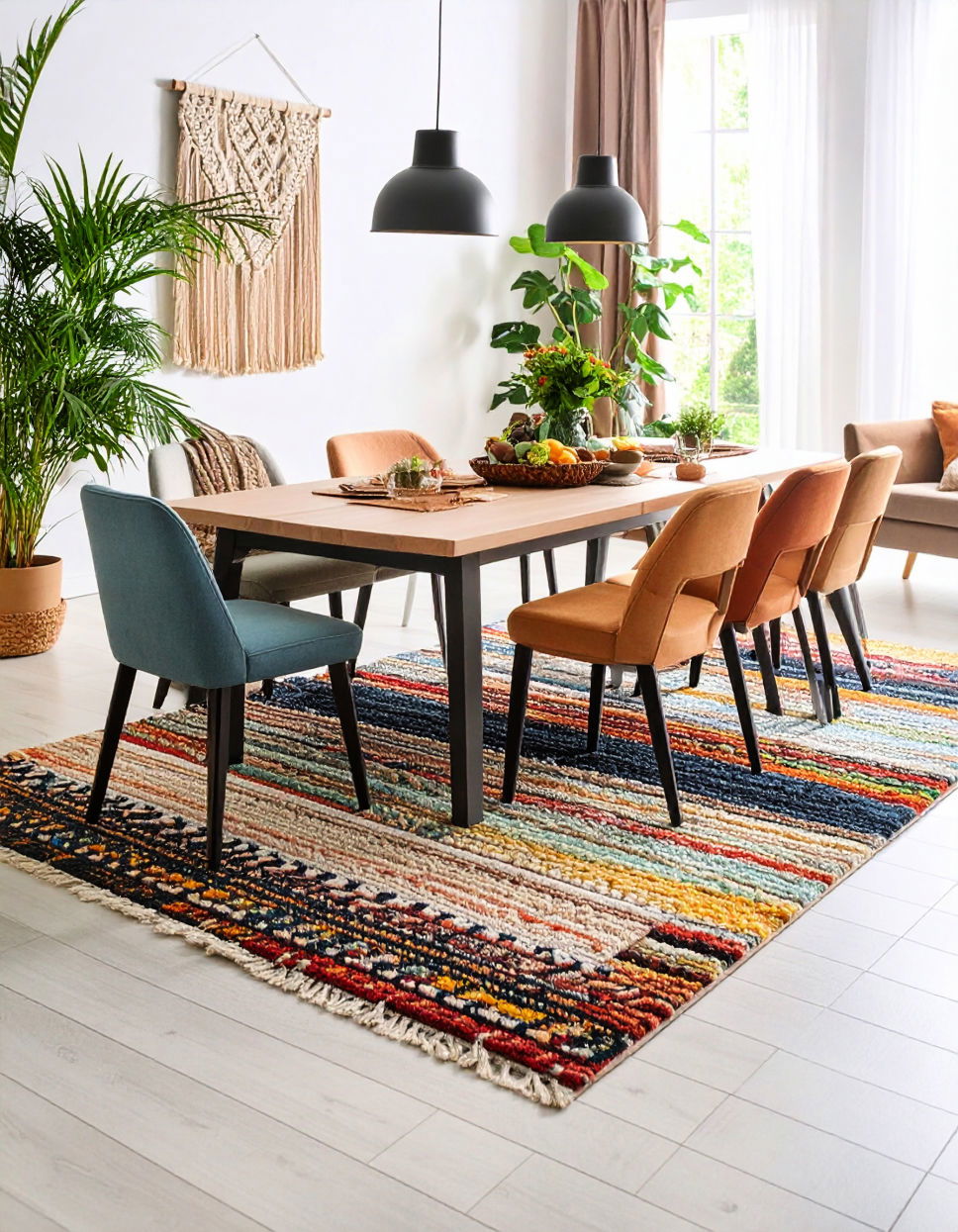 Multi Textured Carpets for Added Visual Interest