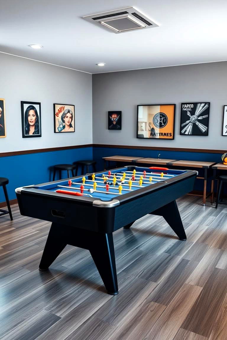 Multi Use Game Table - 25 Game Room Ideas