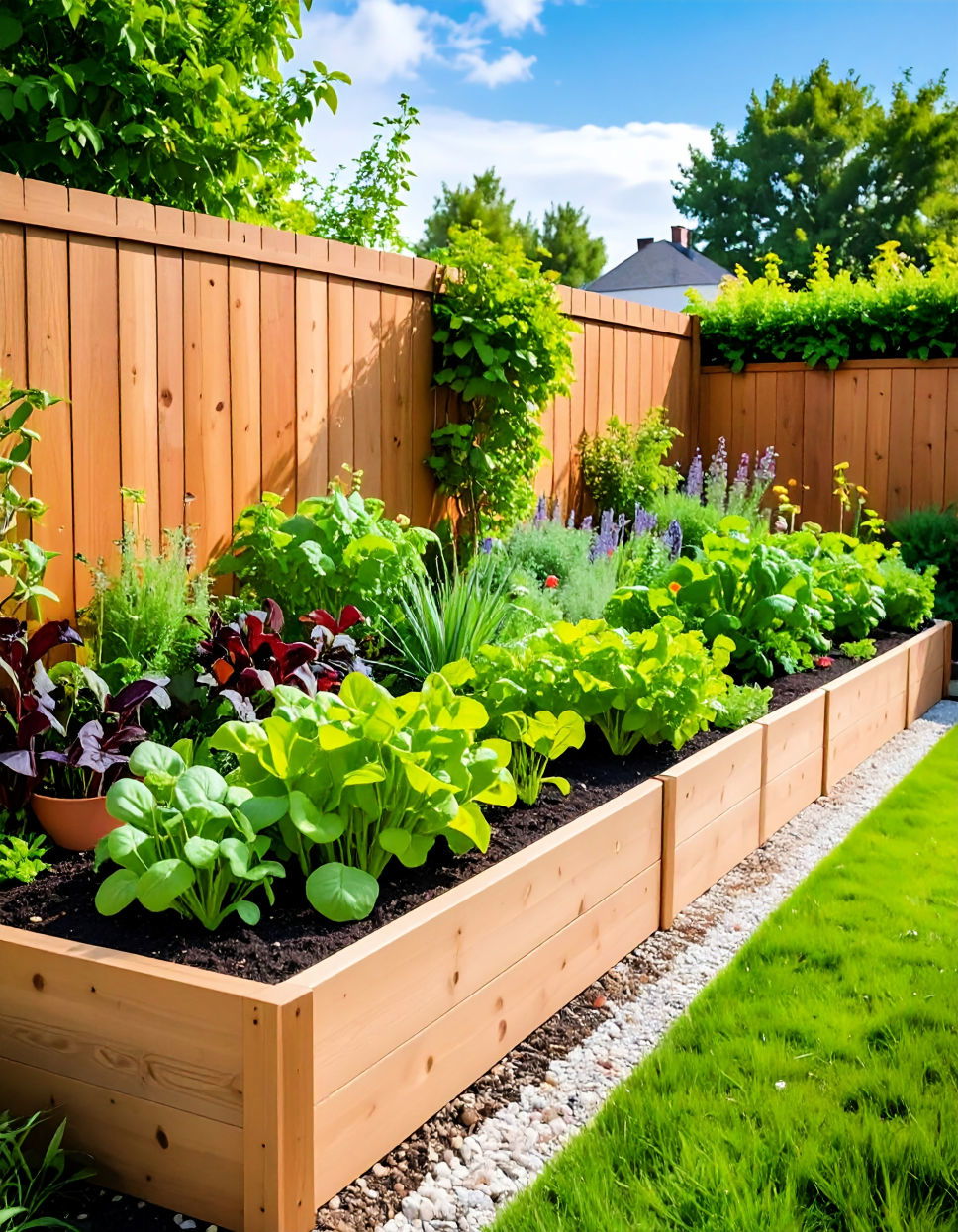 Narrow Raised Beds for Tight Spaces