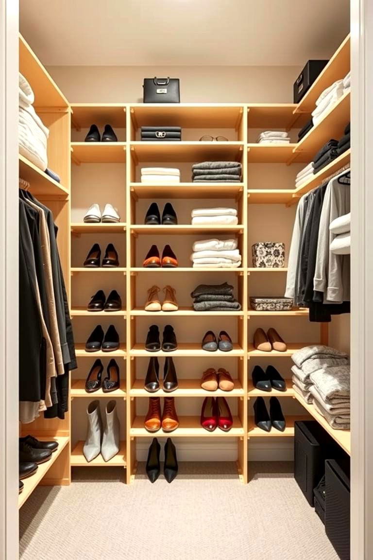 Narrow Shelves for Small Spaces - 25 Closet Shelving Ideas