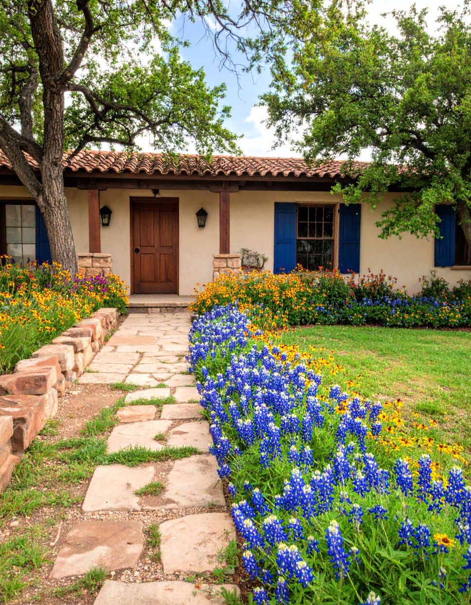 Native Texas Wildflower Garden
