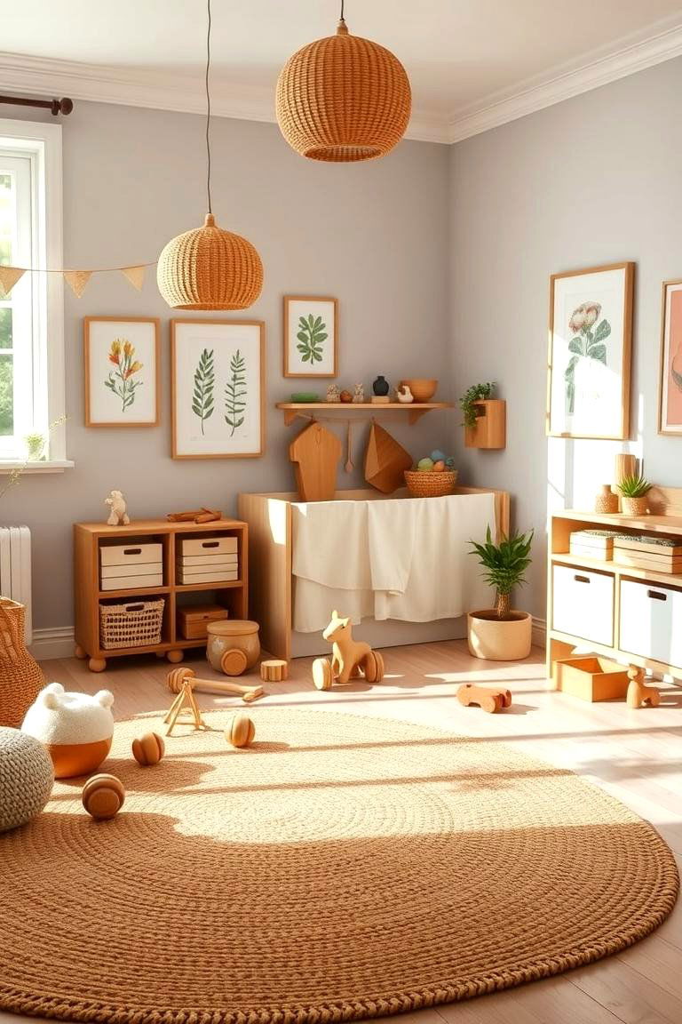 Nature Inspired Decor for Calm and Connection - 25 Toddler Room Ideas