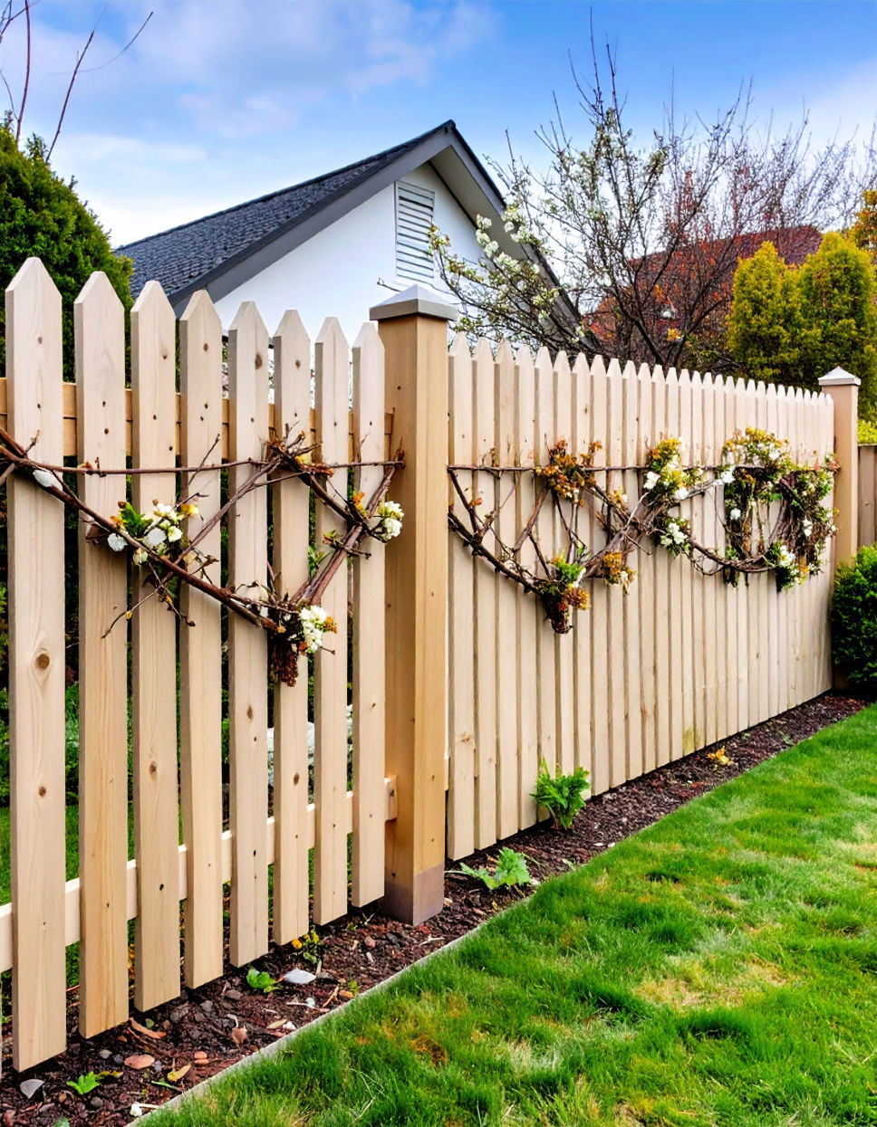 Nature inspired Fence Art