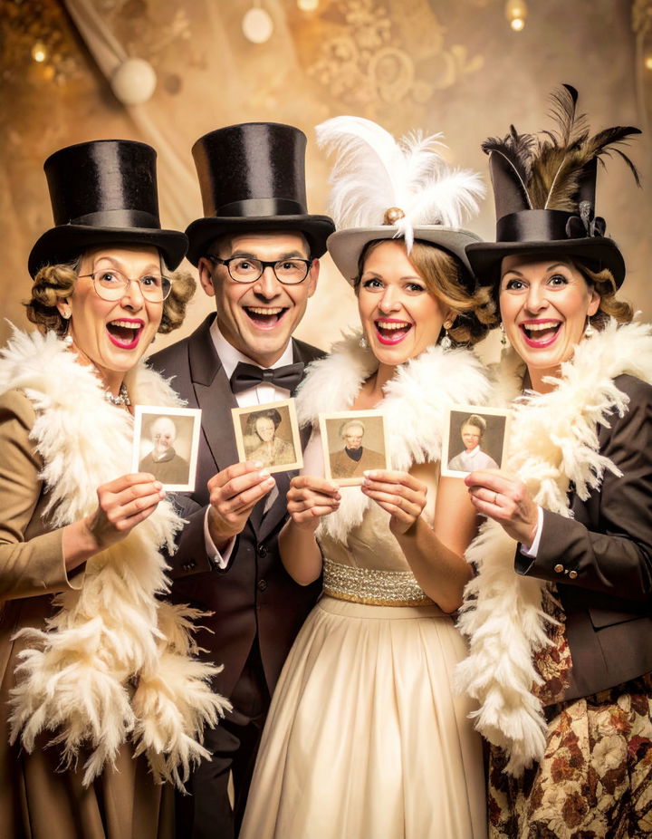 Old Fashioned Photo Booths for Fun Memories Vintage Wedding Ideas