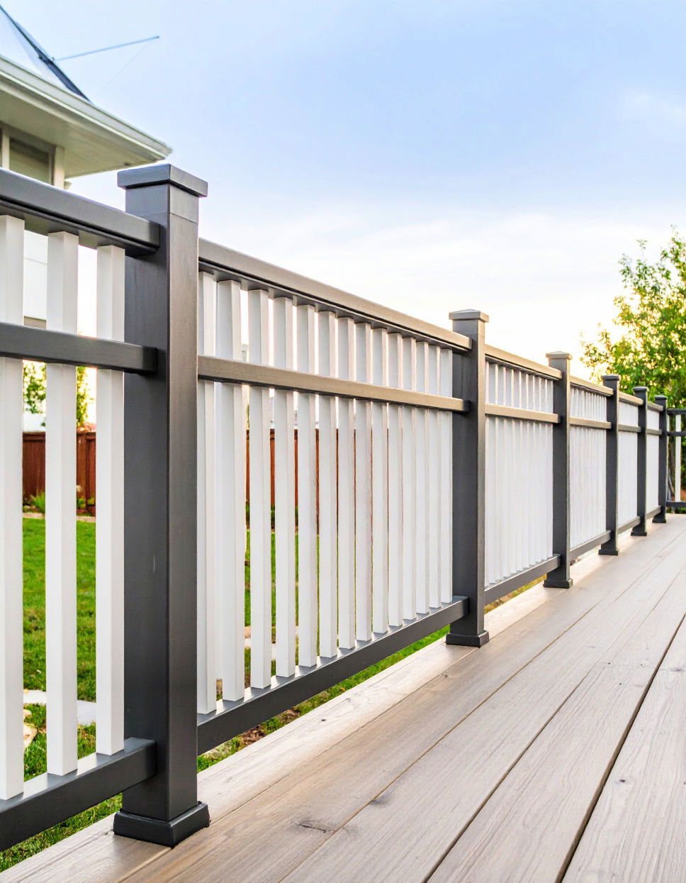 Open spaced Railing