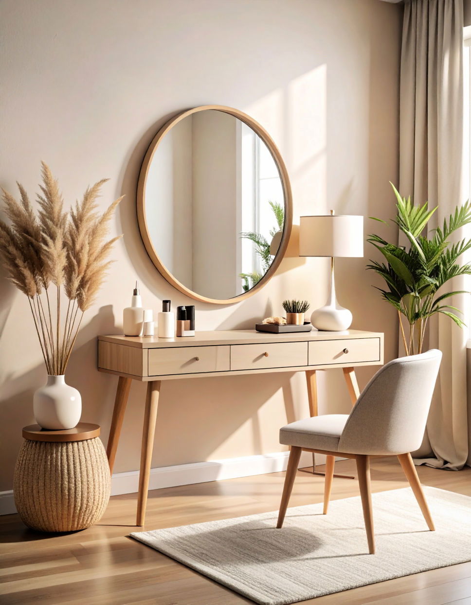 Optimal Vanity Mirror Placement