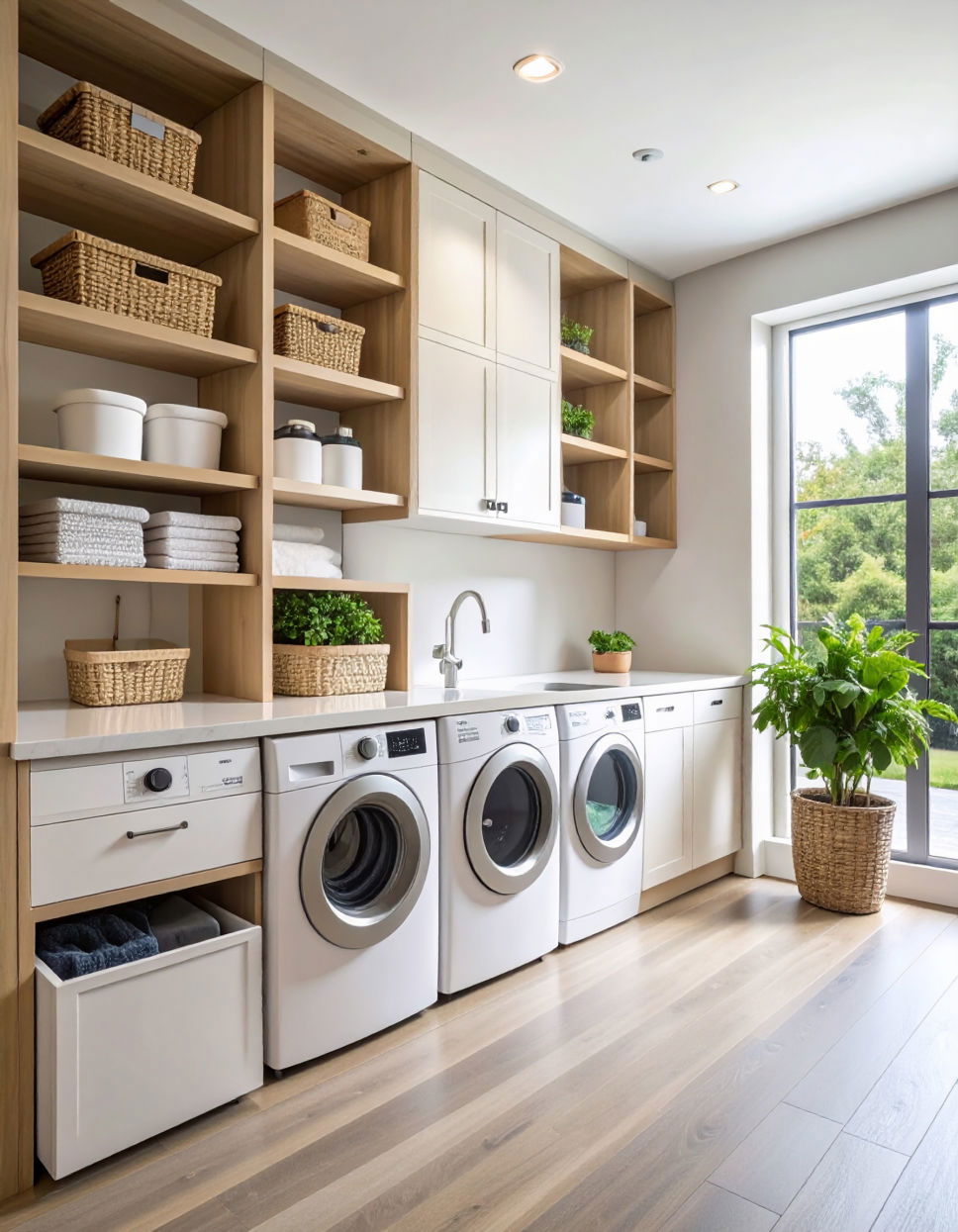 Optimize Storage with Pull Out Bins