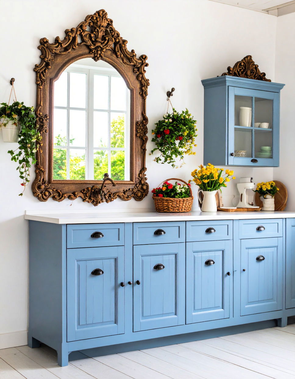 Ornate French Mirror