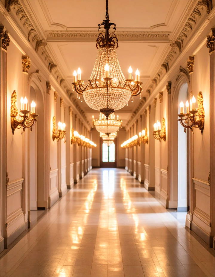 Ornate Lighting Fixtures Victorian Hallway Ideas