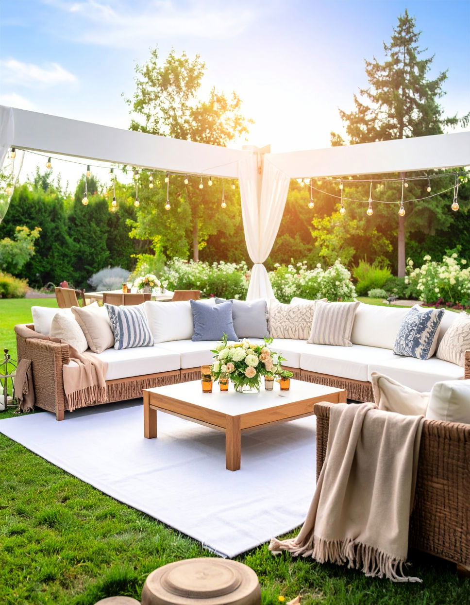 Outdoor Lounge Area